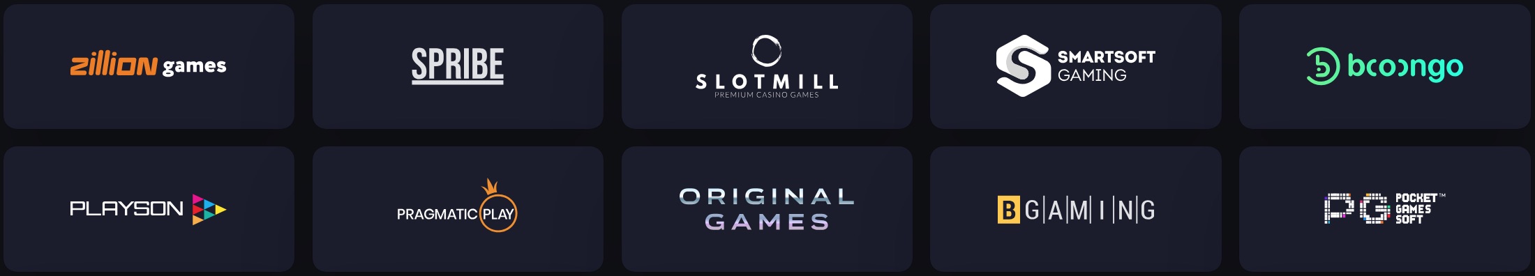 BDMbet ponudniki iger