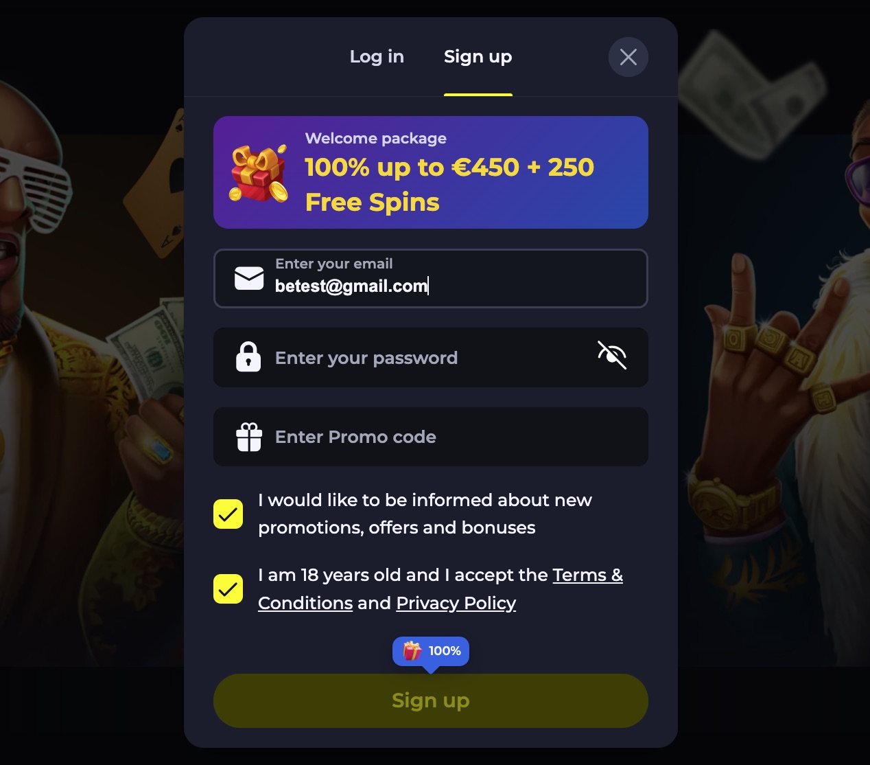 Kako se registrirati pri BDMbet